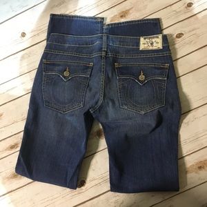 True Religion Straight Leg Sz 30 Style #WS2572B09